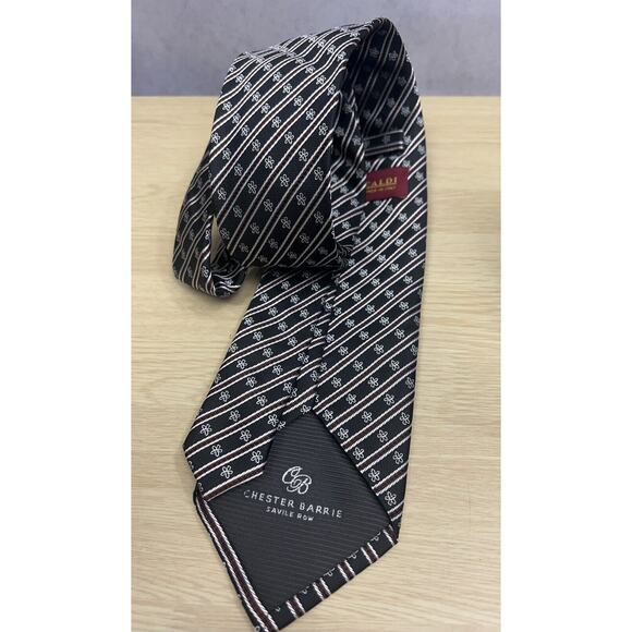 MARIO CALDI Savile Row Luxury Silk Tie Made In Italy 59” L 3.5" W GREAT CONDT. - Picture 5 of 10